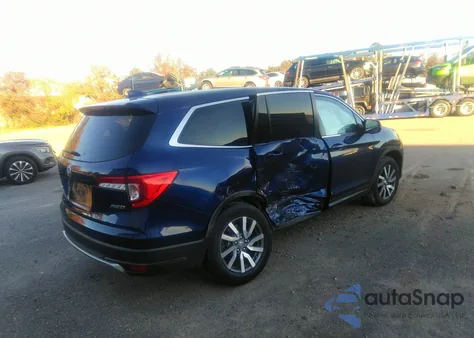 2020 Honda Pilot Awd Ex-L z USA, uszkodzony, nr VIN 5FNYF6H57LB037654